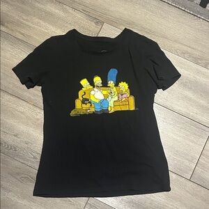 Black Graphic Short Sleeve Tee